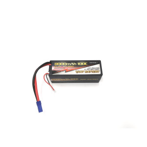 Accu Lipo 15.2V 100C 8000mah 4S Stick EC5 - VANT - V0401